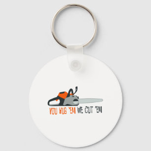 Chain Saw Key Ring