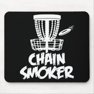 Chain Smoker Disc Golf  Mouse Mat
