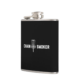 Chain Smoker Hip Flask