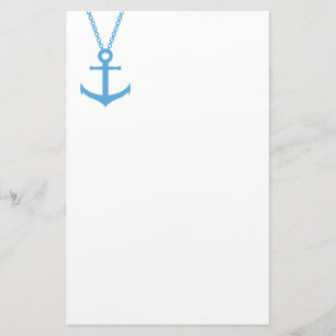 Chained anchor stationery