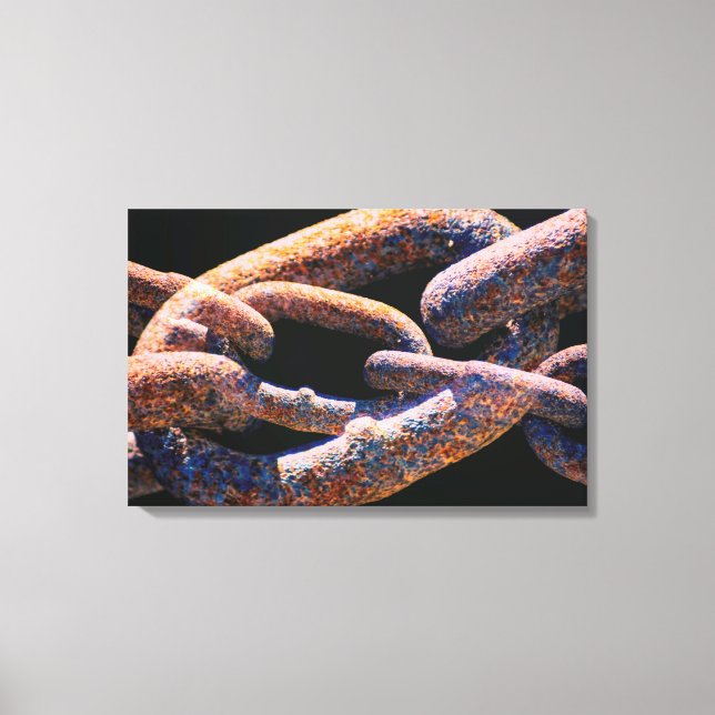 Chained Canvas Print (Front)