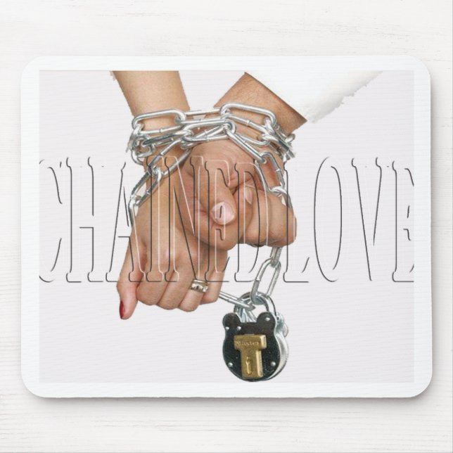 CHAINED LOVE MOUSE MAT (Front)