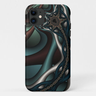 Chained reaction fractal case for iphone4