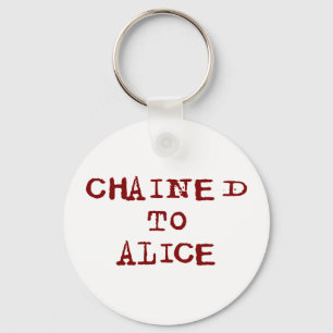 Chained to Alice Key Ring