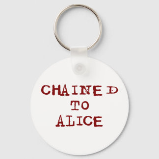 Chained to Alice Key Ring