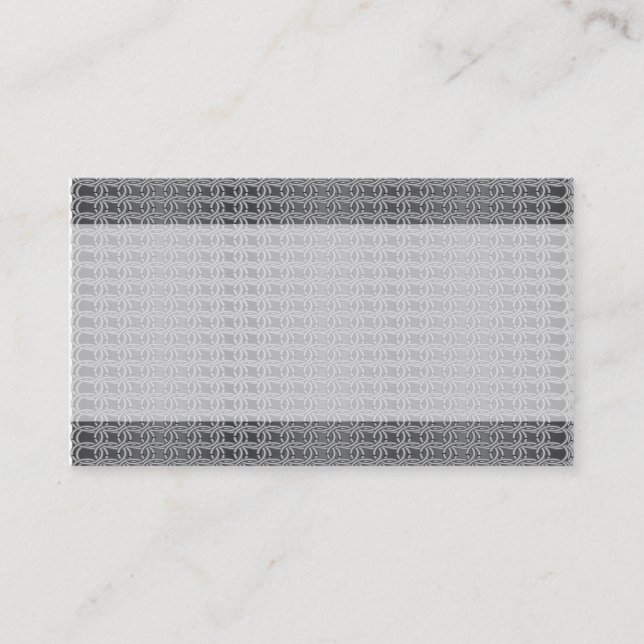 Chainmail Armour Business card Templates (Front)