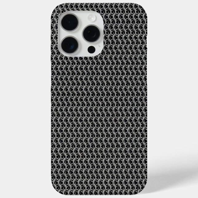 Chainmail Mediaeval Armour Case-Mate iPhone Case (Back)