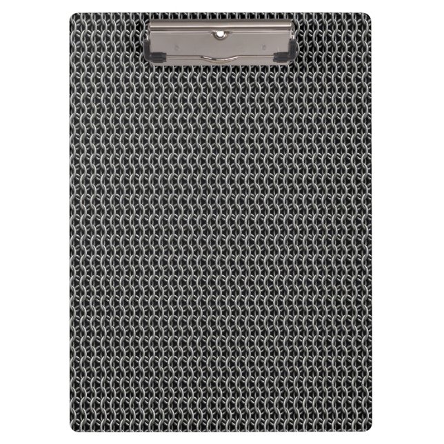 Chainmail Mediaeval Armour Clipboard (Front)