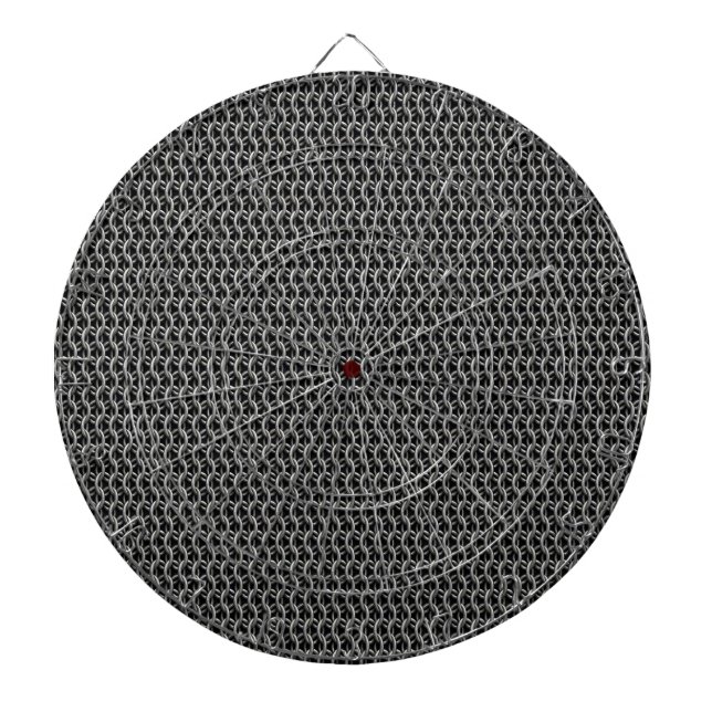 Chainmail Mediaeval Armour Dartboard (Front)