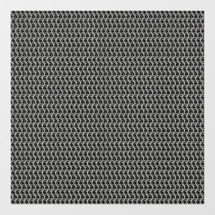 Chainmail Mediaeval Armour Window Cling