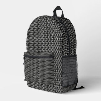 Chainmail Medieval Armor Printed Backpack