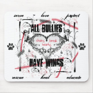 chains break hearts by all bullies have wings(TM) Mouse Mat