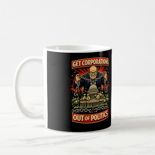 Chains of Influence Coffee Mug (Left)