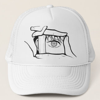 ⚙️ Chains of Madness Trucker Hat – Anime-Inspired