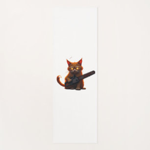 chainsaw cat shirt Classic  Yoga Mat