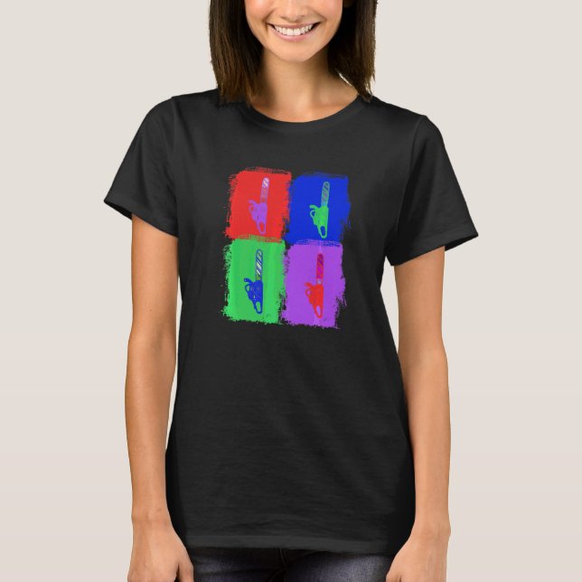 Chainsaw Chainsaws Pop T-Shirt (Front)
