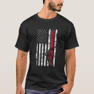 Chainsaw Flag Halloween T-Shirt