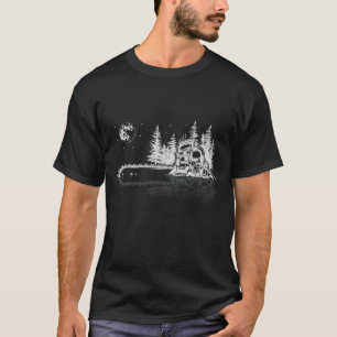 Chainsaw Forest Lumberjack Logger Arborist Vintage T-Shirt