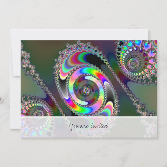 Chainsaw - Fractal Invitation (Front)