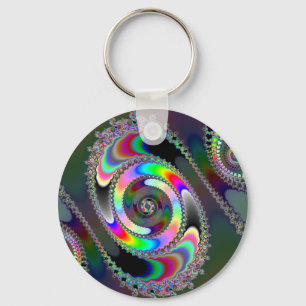 Chainsaw - Fractal Key Ring