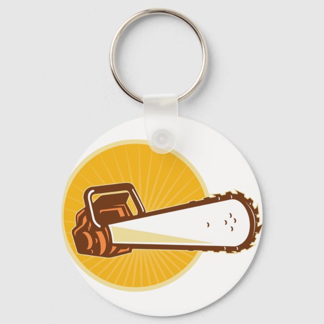 chainsaw front key ring (Front)