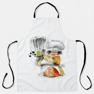 Chainsaw Ham Apron