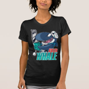 Chainsaw Killer Whale Costume Fun Orca Halloween T-Shirt