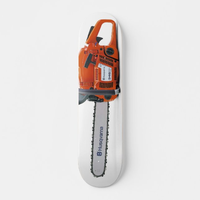chainsaw skateboard (Front)