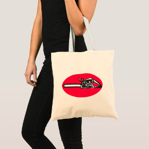 Chainsaw Tote Bag