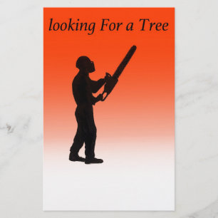 Chainsaw Tree Surgeon Stationery