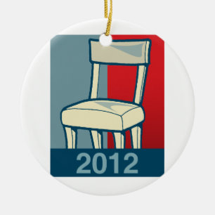 CHAIR 2012 CERAMIC TREE DECORATION