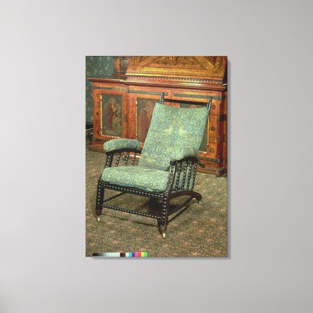 Chair by William Morris Canvas Print (Front)