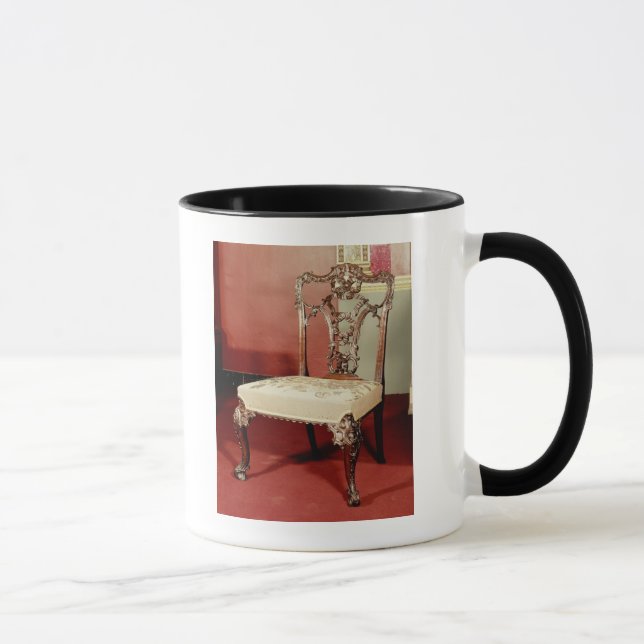 Chair, Chippendale 'Director' design, c.1760 Mug (Right)