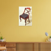 Chair, Louis-Philippe period Canvas Print (Insitu(LivingRoom))