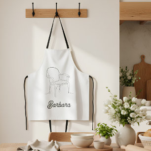 Chair of Support-Elegant Kitchen Gift for Mum Apron