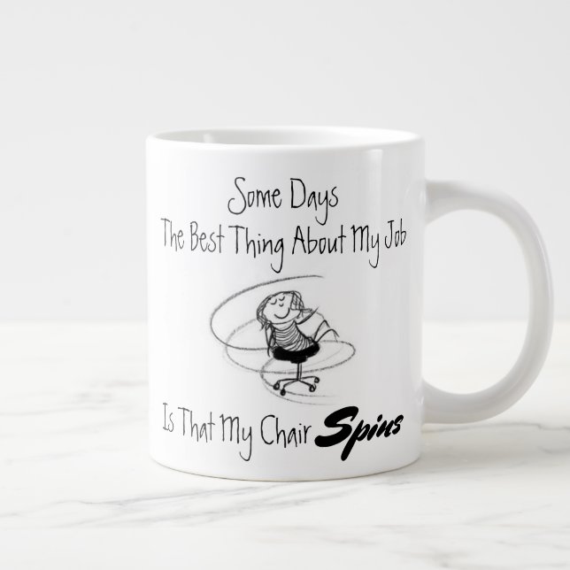 Chair Spin Jumbo Mug (Right)