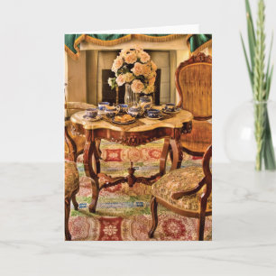 Chair - The Tea Party Holiday Card
