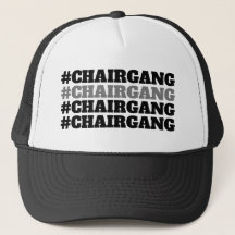 #CHAIRGANG black and grey hat