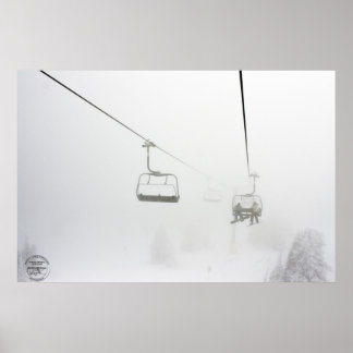 Chairlifted Art Print