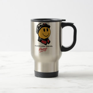 Chairman Mao Face - China:Always Low Prices Travel Mug
