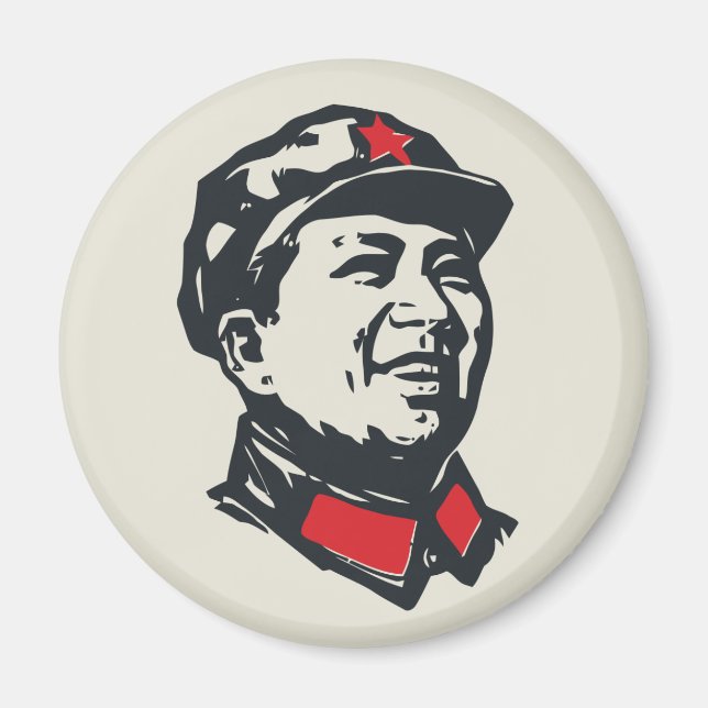 Chairman Mao Portrait Magnet (Front)