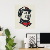 Chairman Mao Portrait Poster (Home Office)