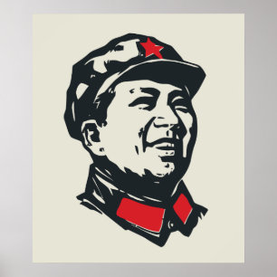 Chairman Mao Portrait Poster