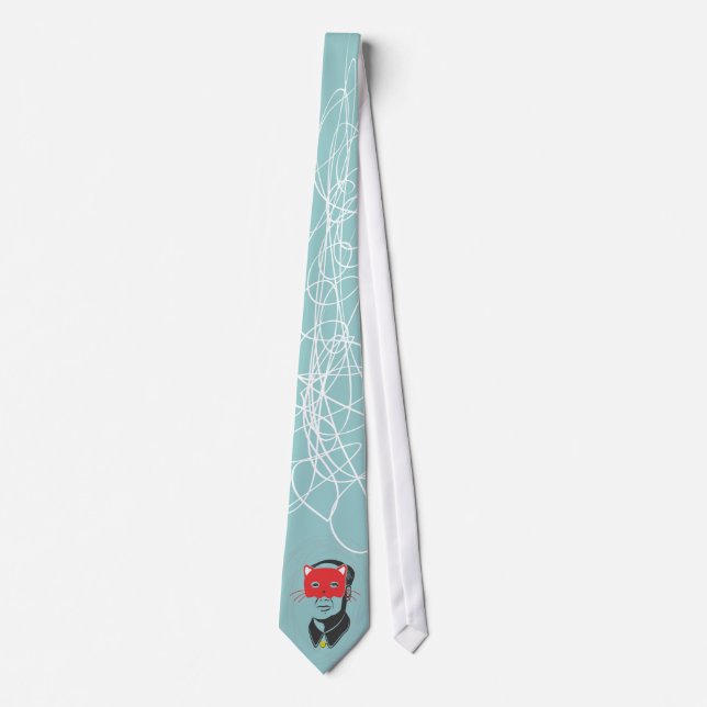 Chairman Meow Hair String Tie (Front)
