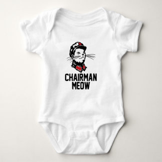 Chairman Meow (Mao) Design Baby Bodysuit