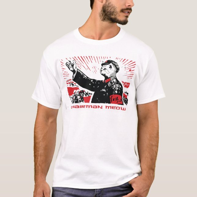 Chairman Meow T-Shirt (Front)