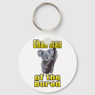 Chairman of the Bored Key Ring