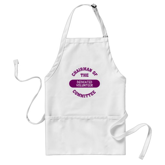 Chairman of the Dedicated Volunteer Committee Standard Apron (Front)