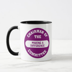 Chairman of the Making a Difference Committee Mug