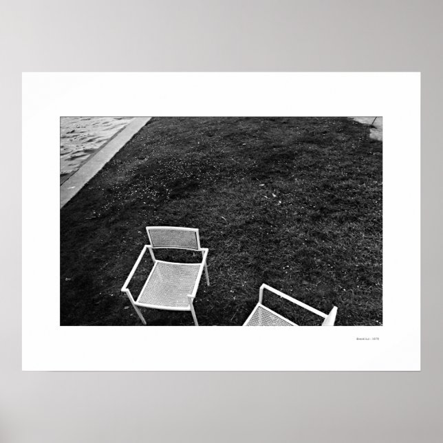 CHAIRS - Hyde Park London 1978 Poster (Front)